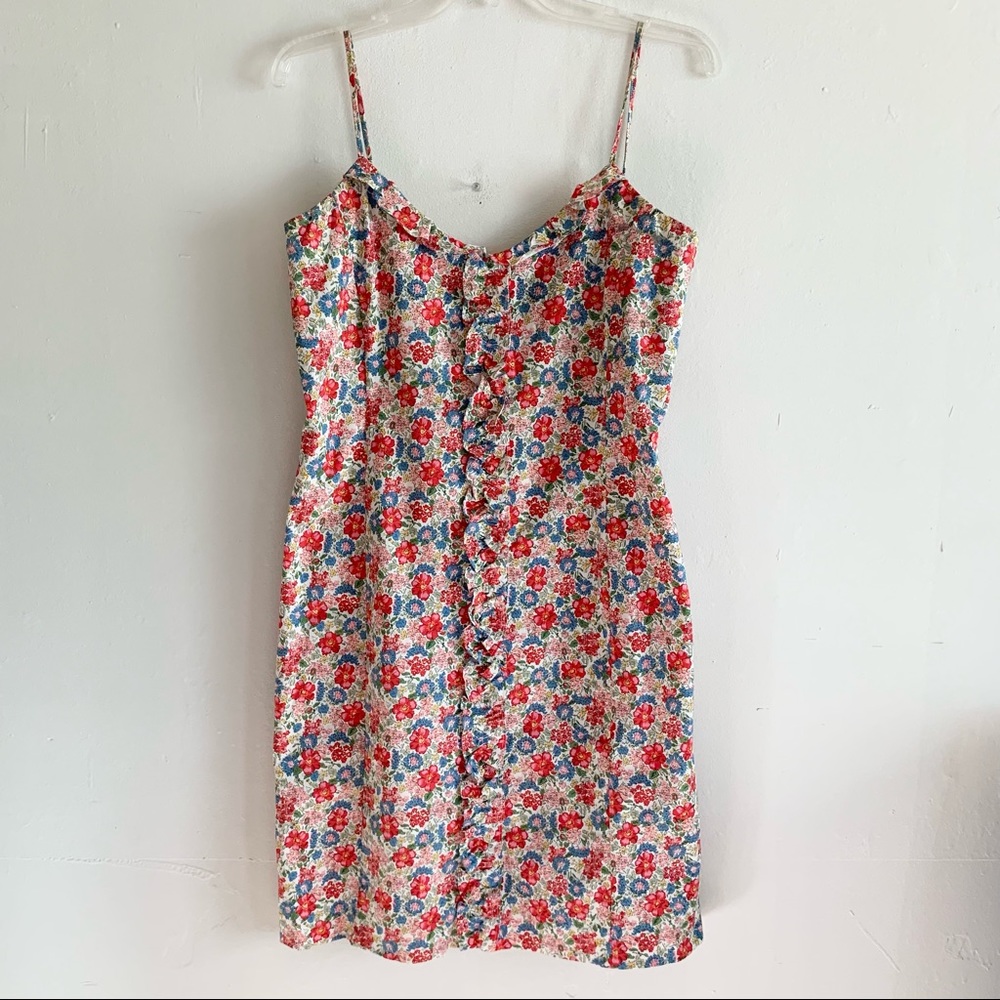 Ralph Lauren Calico Floral Sleeveless Sun Dress size 10 - Picture 3 of 7